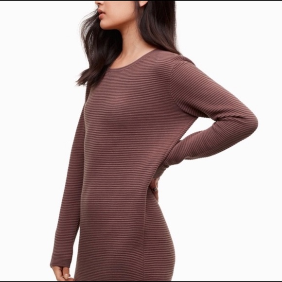 Aritzia Wilfred Campanule Longsleeve Dress - Picture 7 of 8